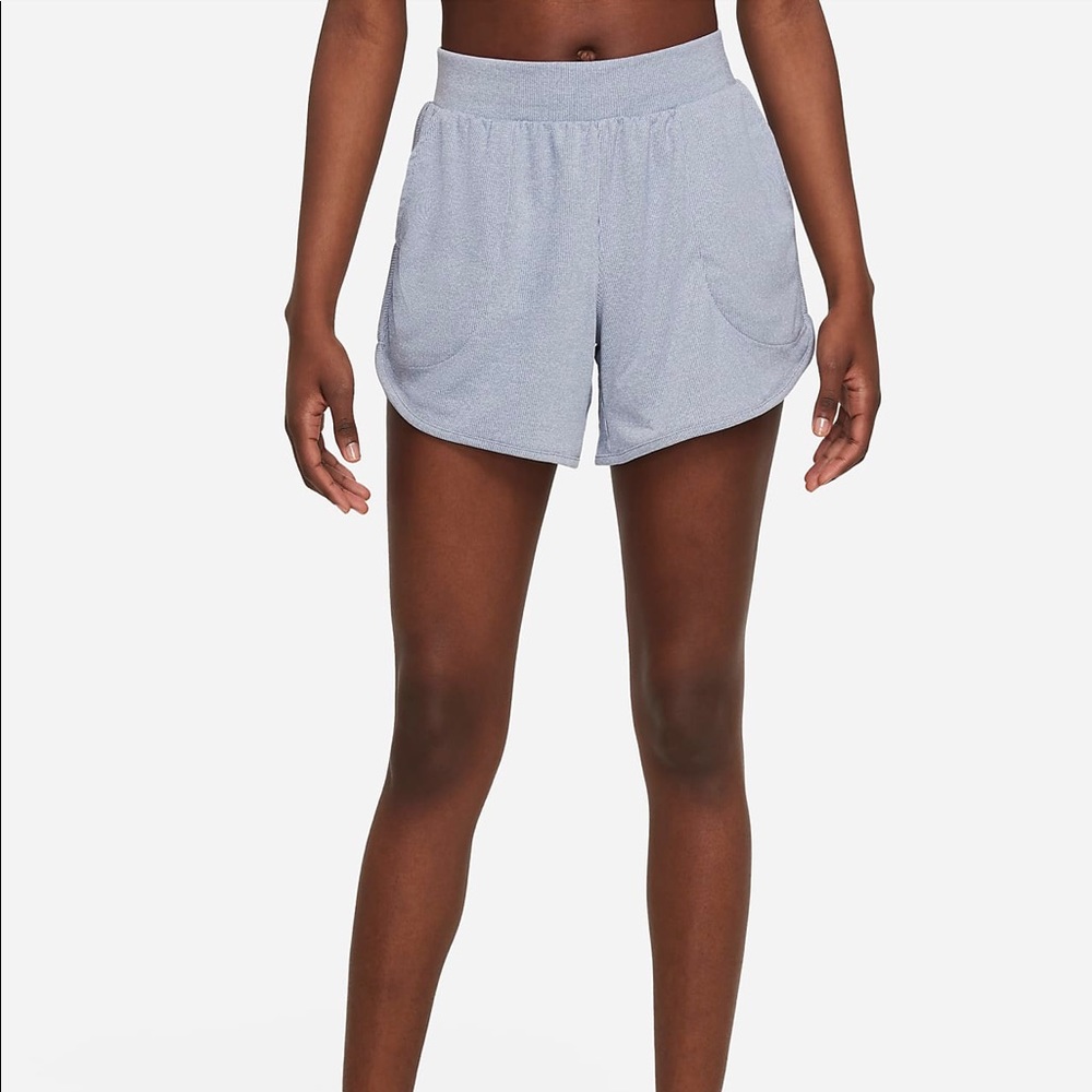 Dri-Fit Ribbed Nike Yoga Shorts